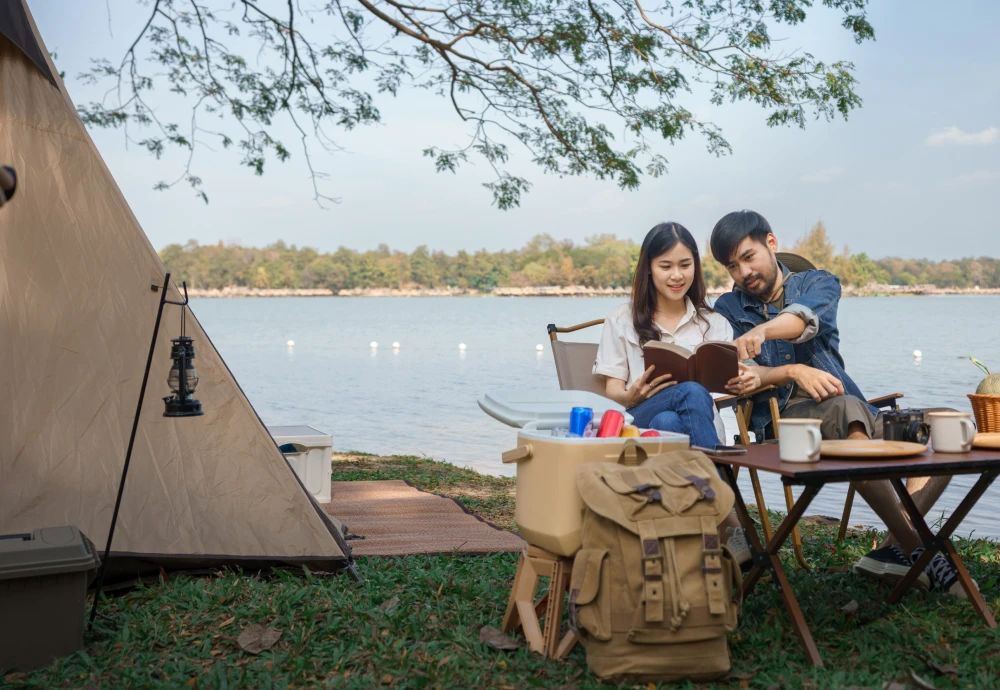 glamping teepee tent