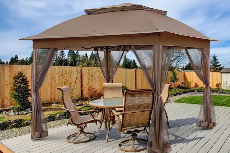 pop up garden gazebo